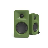 Kanto - ORAMN 100W Powered Reference Desktop Computer Speakers with Bluetooth 5.0 and USB-C Input | Bi-Amplified | 100 H - Green