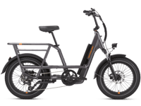 Rad Power Bikes - RadRunner 3 Plus - Ebike w/ 45 miles max operating range & 20 mph max speed - one Size - Charcoal