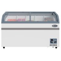 Koolmore - 58 Inch Manual Defrost Island Chest Freezer 14 cu. ft. Capacity - White