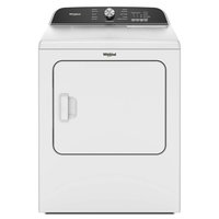 7.0 Cu. Ft. Whirlpool Electric Dryer with Moisture Sensor - White