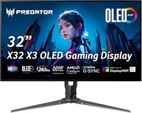 Acer - Refurbished Excellent - Predator X32 X3 31.5" LCD Gaming Monitor 240Hz 3840 x 2160 4K UHD - Black