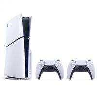 Sony PlayStation 5 Slim Console + PlayStation 5 DualSense Wireless Controller - Includes PS5 Console & 2 DualSense
