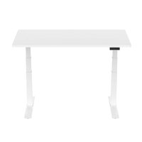FlexiSpot - E7 55''W Electric Adjustable Standing Desk Chipboard, / - White