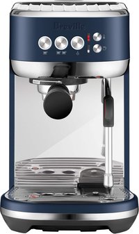 Breville - the Bambino Plus Espresso Machine with 15 bars of pressure and Milk Frother - Damson Blue