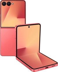 Samsung - Galaxy Z Flip7 256GB - Coral Red (Verizon)