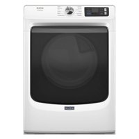 Maytag - 7.4 Cu. Ft. Smart Gas Dryer with Steam and Pet Pro System - White