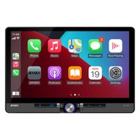 Jensen - J5CA12 11.6" Car Stereo | Wireless CarPlay Android Auto | SiriusXM Ready | Maestro | Cam Inputs | Bluetooth - Black