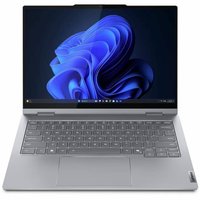 Lenovo - ThinkBook 14 G5 IAU 21SQ0002US 14" Touchscreen Convertible 2 in 1 Notebook - WUXGA - Intel Core Ultra 7 255U - 16 - Luna Gray