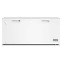 Whirlpool - 22 cu. ft. Convertible Freezer-to-Fridge Chest Freezer with 4 Storage Baskets - White