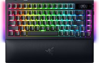 Razer - BlackWidow V4 Pro 75% Wireless Mechanical Orange Switch Gaming Keyboard with Hot-Swappable Design - Black