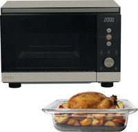 Ninja - Crispi Microwave and Air Fryer with FusionCrisp Technology - Stone Gold