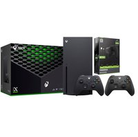 Microsoft Xbox Series X 1TB Disc Console with Extra Controller and Battery Pack Bundle
