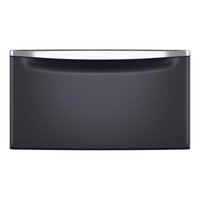 Maytag - 15.5" Pedestal for Front Load Washer and Dryer with Storage - Midnight Steel