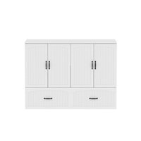 Famapy - Multifunctional Murphy Bed: Space - Saving Transformer - White
