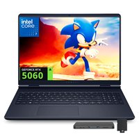 Dell - Alienware 16 16" Gaming Laptop,Intel Core 7 240H,16GB DDR5,1TB SSD+1TB Dock Station,GeForce RTX 5060,Win 11 - Blue