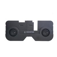 Memphis Car Audio - Memphis Audio MJMERAM8D1V3 Dual 8" Ram enclosure 1 Ohm - Black/Gray