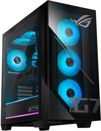ASUS - ROG G700 Gaming Desktop - Intel Core Ultra 7 - 16GB Memory - NVIDIA GeForce RTX 5070 12GB - 1TB SSD - Black
