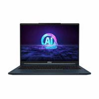 MSI - Stealth 16 AI Studio 16" Gaming Laptop - Intel Core Ultra 7 155H with 32GB Memory - NVIDIA GeForce RTX 4060 - 1TB SSD - Star Blue, Blue