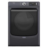 Maytag - 7.4 Cu. Ft. Smart Electric Dryer with Steam and Pet Pro System - Midnight Steel