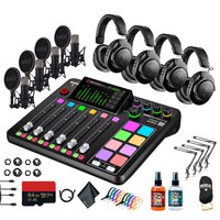 RODE - RODECaster Pro II + Headphones + Podcast Microphone + Mic Arm Stand + More (Bundle)