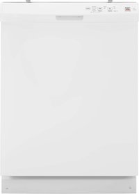 Insignia™ - 24” Front Control Built-In Dishwasher with DishSense™, ENERGY STAR Certification, and Operating Sound Level 52 dBA - White