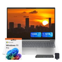 HP - ProBook 460 G11 16" WUXGA Display Laptop,Intel Ultra 5 125U,16GB RAM,1TB SSD+128GB Dock Set,Win 11 Pro - Pike silver
