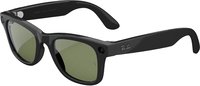 Ray-Ban Meta - Wayfarer Large (Gen 2) glasses with Meta AI, Audio, Photo, Video Compatability - Transitions Green lenses - Shiny Black