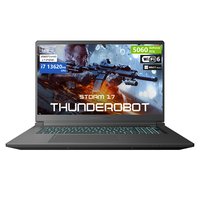Thunderobot - STORM 17.3" QHD Gaming Laptop - Intel Core i7-13620H with 16GB RAM - NVIDIA GeForce RTX 5060 - 512GB SSD - Black