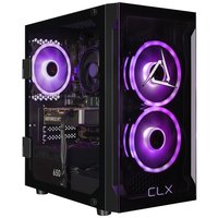 CLX - Set Gaming Desktop - AMD Ryzen 7 8700F - 16GB DDR5 5600 Memory - GeForce RTX 5060 8GB - 1TB NVMe M.2 SSD - Black