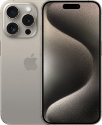 Apple - Refurbished Excellent - Pre-Owned Excellent iPhone 15 Pro 5G 1TB - Apple - Refurbished Excellent Intelligence - (Unlocked) - Natural Titanium