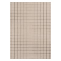 5'X8' Plaid Woven Area Rug Ivory - Erin Gates By Momeni: Modern Wool, Handmade, Low Pile, Indoor Use, Classic Pattern