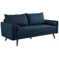 Revive Upholstered Fabric Sofa Azure - Modway