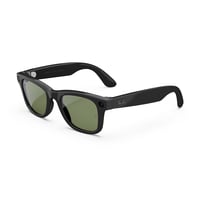 Ray-Ban Meta Ray-Ban | Meta Wayfarer Large (Gen 2) - Shiny Black, Green Lenses