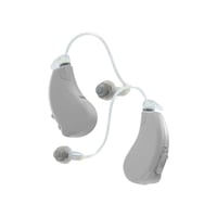 Lucid Hearing Engage OTC Behind The Ear Streaming iPhone Hearing Aid - Gray