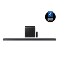 Samsung Ultra-slim 3.1.2ch. Wireless Dolby ATMOS Soundbar with Q-Symphony (HW-S800D): Wall Mountable, Subwoofer, Bluetooth & Wi-Fi