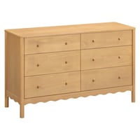 Babyletto Swell 6-Drawer Assembled Dresser - Honey
