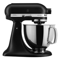 KitchenAid Artisan Series 5qt Tilt-Head Stand Mixer - Matte Black KSM150: 10 Speeds, Metal, 325W, Safety Lock, Dishwasher-Safe