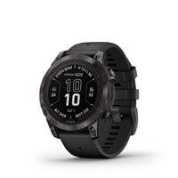 Garmin fenix 7 Pro Sapphire Solar Edition Carbon Gray DLC Titanium with Black Band