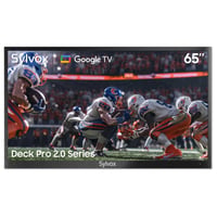 Sylvox 65" Deck Pro 2.0 Series Outdoor 2160p LED TV: HDR10, Google Chromecast, Google Assistant