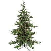 HGTV National Tree Company 9' Pre-lit Full Artificial Christmas Tree with Clear Lights and PowerConnect