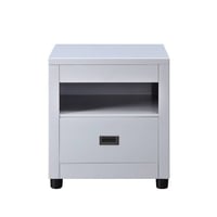 Acme Furniture Eleanor Accent Table Dove Gray Finish