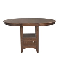 5pc Sam Pub Extendable Dining Table Set Cherry - Picket House Furnishings