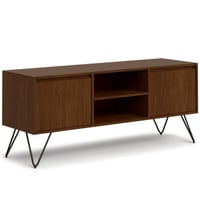 Moreno TV Stand for TVs up to 66" Walnut Veneer - WyndenHall