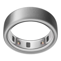 Oura Ring 4 Brushed Silver - Size 4