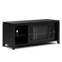 Essex Solid Wood TV Stand for TVs up to 50" Black - WyndenHall