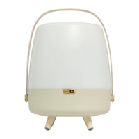 Adesso Kooduu Sound by JBL Lite Up Play Lamp with Cordless Rechargeable Indoor/Outdoor Speaker Sand