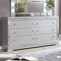 Tenaya 6 Drawer Dresser Silver - HOMES: Inside + Out