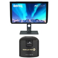 BenQ SW321C 32" 16:9 4K UHD HDR IPS LED Monitor, Bundle with ColorChecker