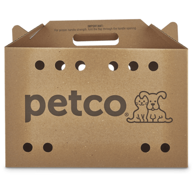 Petco Cardboard Cat Carrier, 18.5" x 9" x 12"