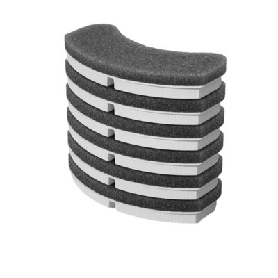 frler 6 PCS Cat Fountain Filters Suitable For Pet Water Fountain